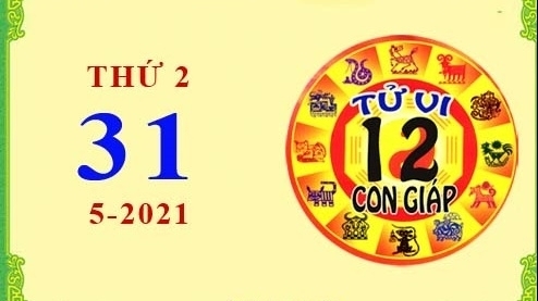 Tử vi Phương Đông 12 con giáp Thứ Hai ngày 31/5/2021