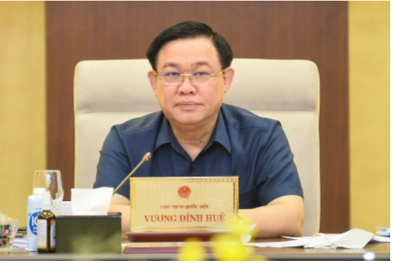 Chủ tịch Quốc hội Vương Đình Huệ 