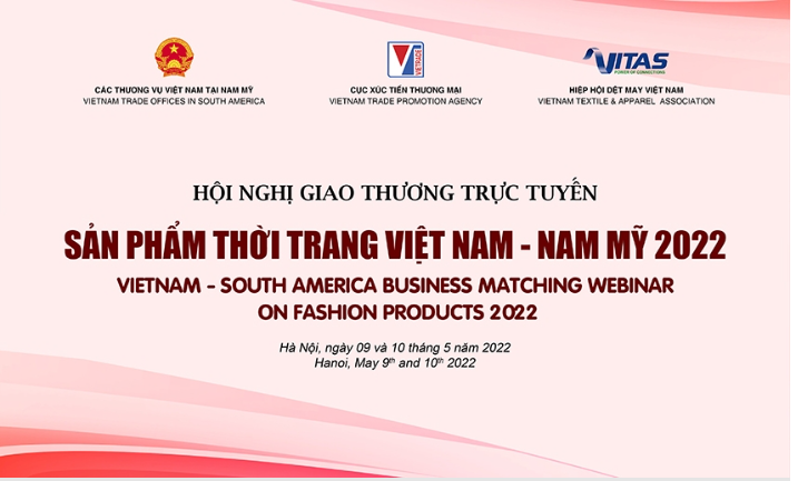 Giao thương trực tuyến sản phẩm thời trang Việt Nam - Nam Mỹ