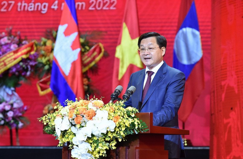 4. Phó Thủ tướng Chính phủ Lê Minh Khái phát biểu tại sự kiện  
