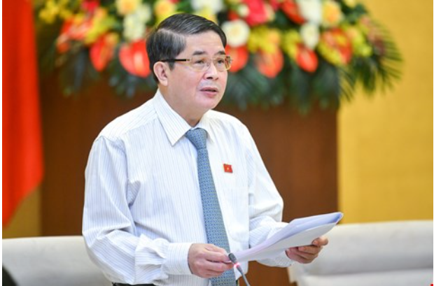 Phó Chủ tịch Quốc hội Nguyễn Đức Hải điều hành nội dung phiên họp