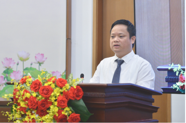 Phó Chủ nhiệm Văn phòng Quốc hội Vũ Minh Tuấn giới thiệu tóm tắt chương trình và nội dung Kỳ họp thứ 3, Quốc hội khóa XV