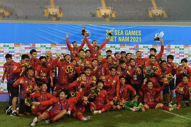 Đội tuyển bóng đá nam U23 quốc gia Việt Nam bảo vệ thành công Huy chương Vàng tại SEA Games 31