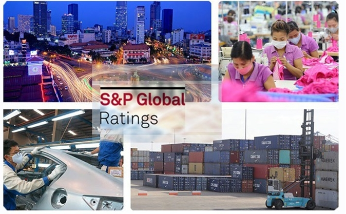 Tổ chức xếp hạng tín nhiệm S&P Global Ratings đã nâng xếp hạng tín nhiệm quốc gia dài hạn của Việt Nam lên mức BB+, triển vọng “Ổn định”