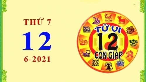 Tử vi Phương Đông 12 con giáp Thứ Bảy ngày 12/6/2021