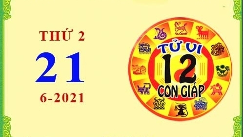 Tử vi Phương Đông 12 con giáp Thứ Hai ngày 21/6/2021