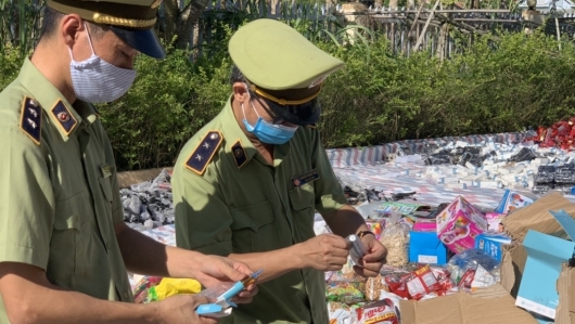 Quảng Ninh: Tiêu hủy tang vật vi phạm hành chính đợt 1 năm 2021