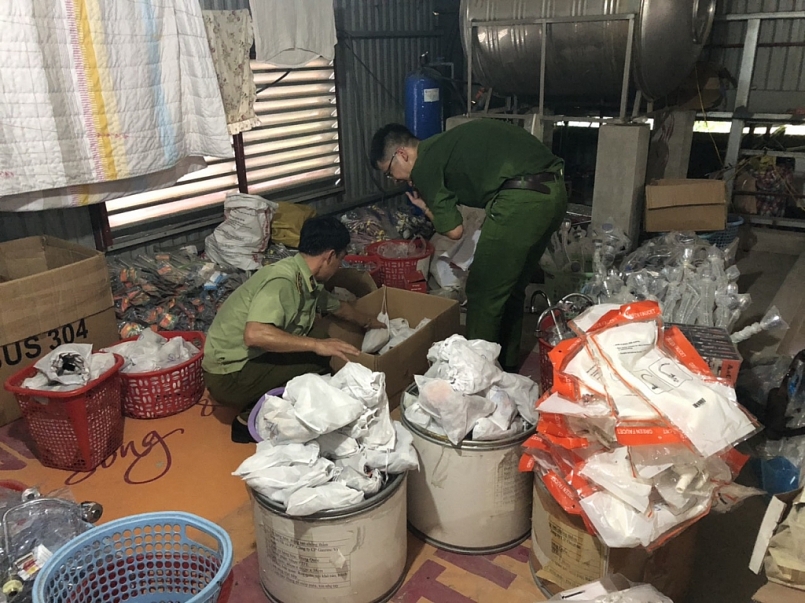 Tuyên Quang: Tịch thu hơn 300 sản phẩm thiết bị vệ sinh không rõ nguồn gốc xuất xứ