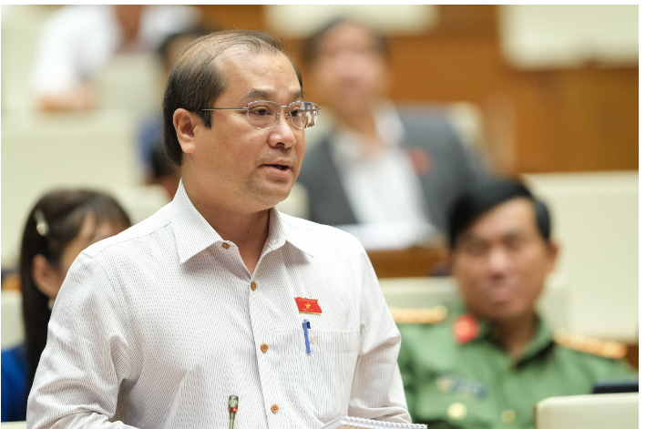 Đại biểu Trịnh Lam Sinh- Đoàn Đại biểu Quốc  hội tỉnh An Giang