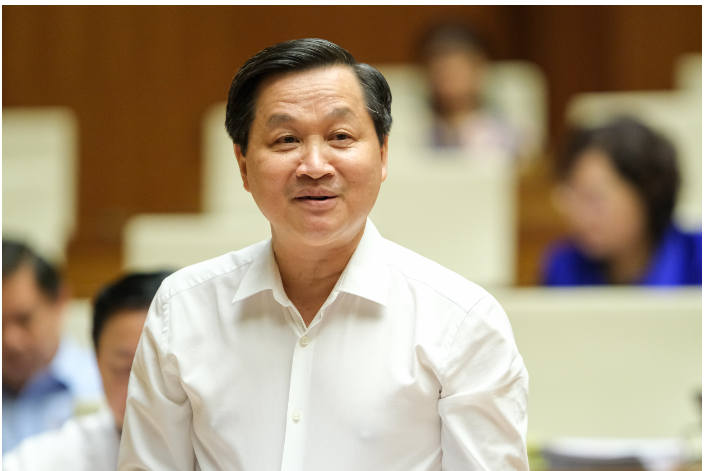 Phó Thủ tướng Chính phủ Lê Minh Khái trả lời chất vấn, làm rõ một số nội dung đại biểu nêu