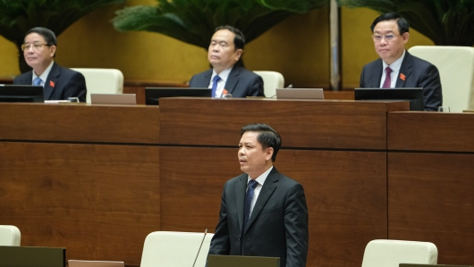 Quốc hội chất vấn Bộ trưởng Bộ Giao thông vận tải Nguyễn Văn Thể