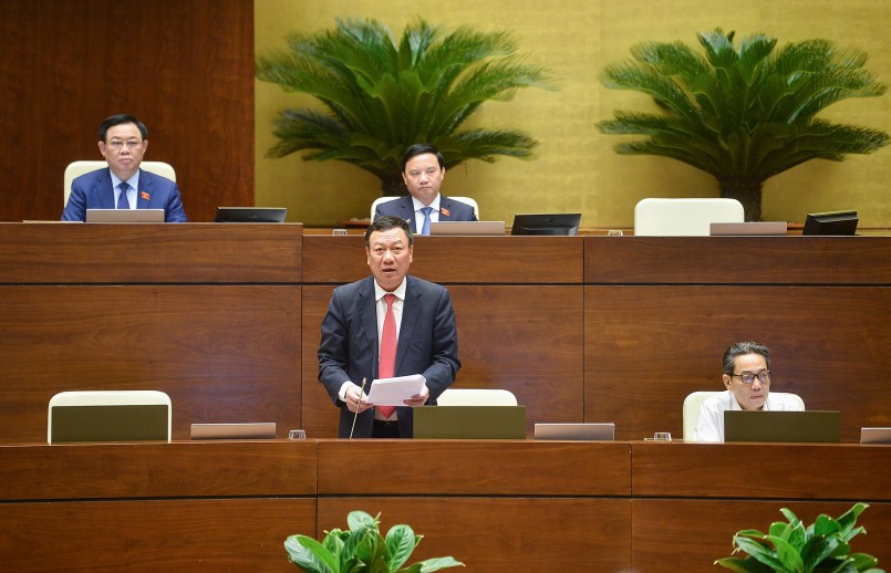 Tổng Thanh tra Chính phủ Đoàn Hồng Phong báo cáo giải trình, làm rõ một số nội dung đại biểu Quốc hội quan tâm 