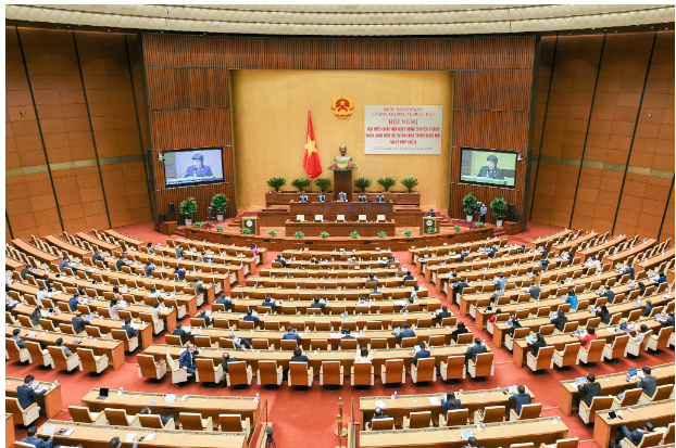 Hội nghị đại biểu Quốc hội hoạt động chuyên trách đã thảo luận về dự thảo Luật thi đua, khen thưởng (sửa đổi) 