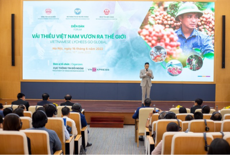 Hỗ trợ quảng bá, đưa vải thiều Việt Nam vươn ra thế giới