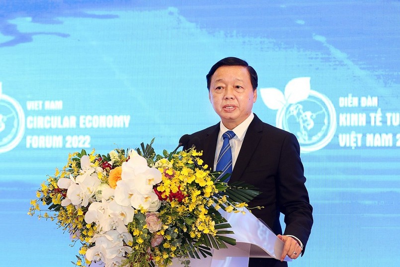 Bộ trưởng Trần Hồng Hà nhấn mạnh các giải pháp thực hiện kinh tế tuần hoàn 