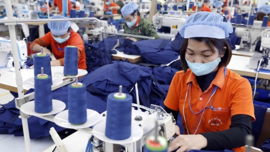 Ngành dệt may xuất siêu vẫn lo giảm tăng trưởng