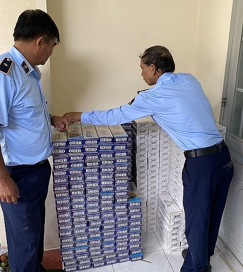 Tây Ninh: Phát hiện, thu giữ 4.150 gói thuốc lá điếu ngoại nhập lậu