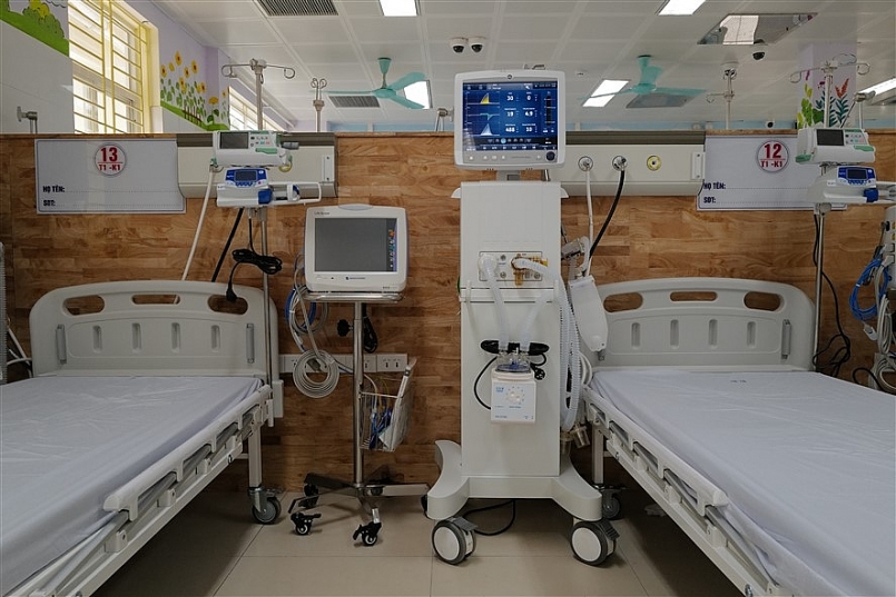 Trung tâm Hồi sức tích cực điều  trị bệnh nhân Covid-19 nặng tại Bắc Ninh (1)