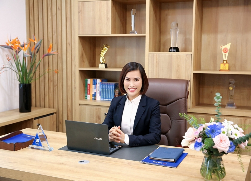Ảnh bà Bùi Thị Thanh Hương – Tân Chủ tịch Hội Đồng Quản trị Ngân hàng TMCP Quốc dân (NCB)