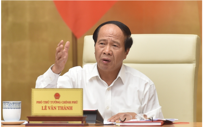 Phó Thủ tướng Lê Văn Thành: Phải theo dõi chặt chẽ diễn biến của bão số 1. Ảnh: VGP