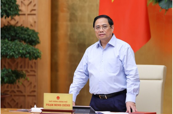 Thủ tướng Phạm Minh Chính: . Ảnh: VGP