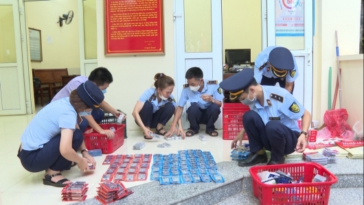 Hà Giang: Thu giữ gần 3.000 sản phẩm có dấu hiệu giả mạo nhãn hiệu Việt Tiệp, Makita