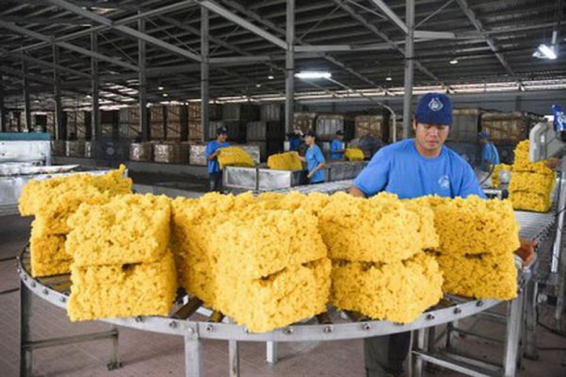 Mỹ tăng cường nhập khẩu cao su Việt Nam