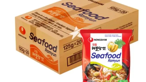 Mì ăn liền Nongshim's Seafood Ramyun Hàn Quốc bị thu hồi vì chứa chất cấm vượt 148 lần