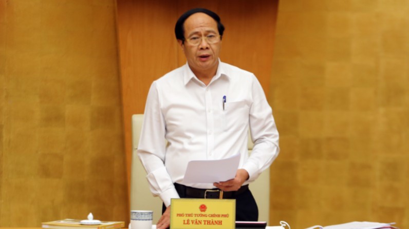 Phó Thủ tướng Lê Văn Thành làm Trưởng Ban chỉ đạo quốc gia về phòng, chống thiên tai