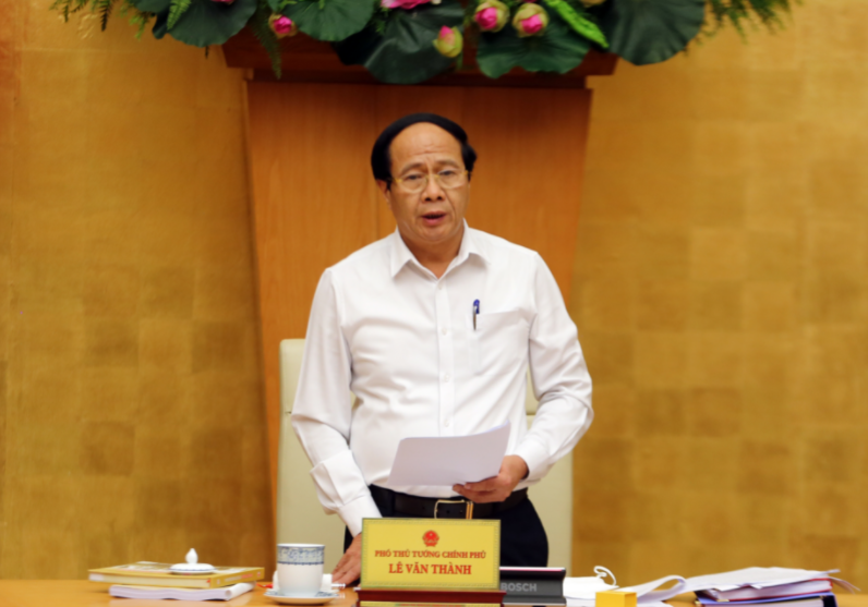 Phó Thủ tướng Lê Văn Thành làm Trưởng Ban chỉ đạo quốc gia về phòng, chống thiên tai