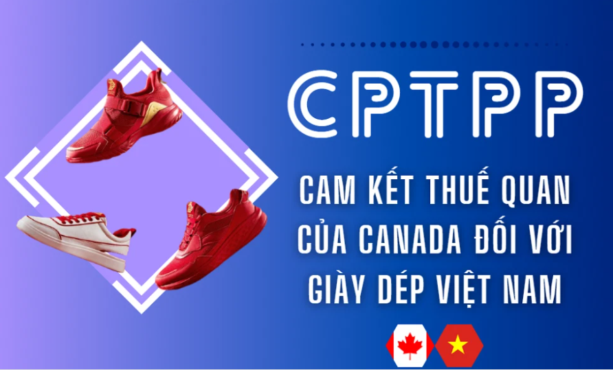 Hiệp định CPTPP và cam kết thuế quan của Canada đối với giày dép Việt Nam