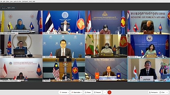 Diễn đàn ASEAN - Nhật Bản lần thứ 35 diễn ra theo hình thức trực tuyến