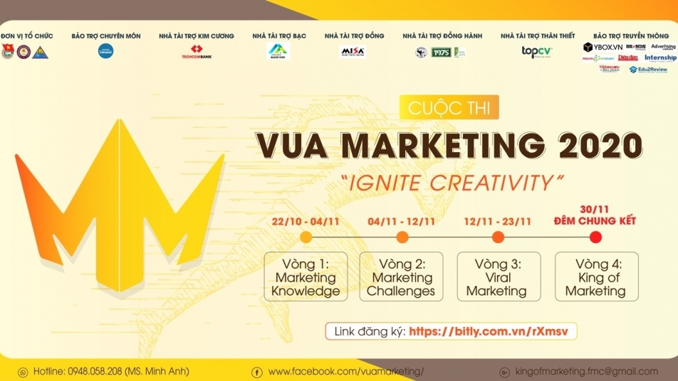 “Đánh thức đam mê, Thỏa sức sáng tạo - Ignite Creativity”