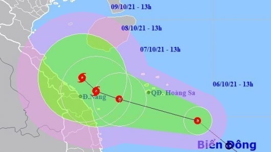 Áp thấp nhiệt đới có khả năng mạnh lên thành bão, giật cấp 11