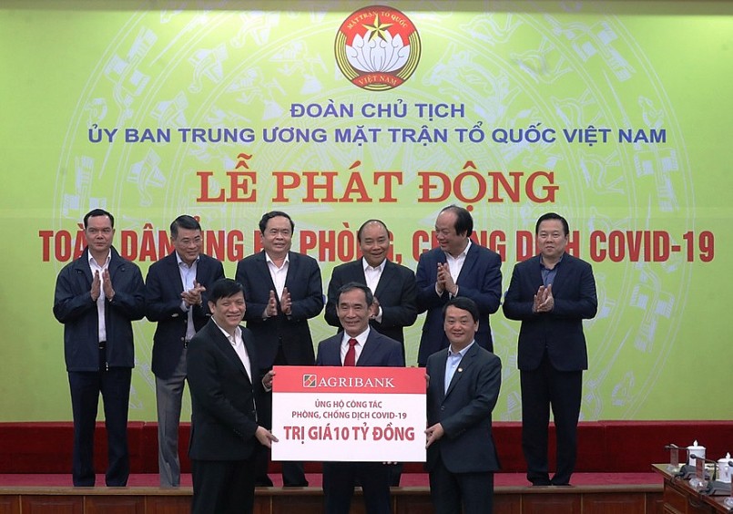 Chung tay cùng Chính phủ, Agribank sẵn sàng đồng hành cùng cộng đồng doanh nghiệp và 14 triệu hộ nông dân Việt Nam vượt qua khó khăn, đón thời cơ phục hồi nền kinh tế sau dịch Covid-19