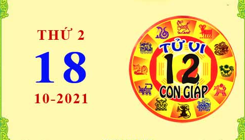 Xem chi tiết tử vi hôm nay Thứ Hai ngày 18/10/2021: Tý được lợi về đường tài lộc, Mùi gặp nhiều khó khăn