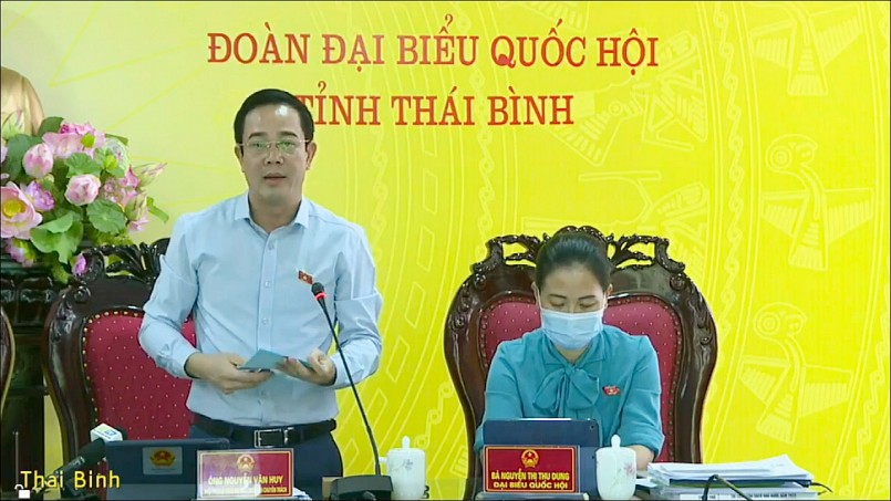 Đại biểu Nguyễn Văn Huy – Đoàn đại biểu Quốc hội tỉnh Thái Bình 