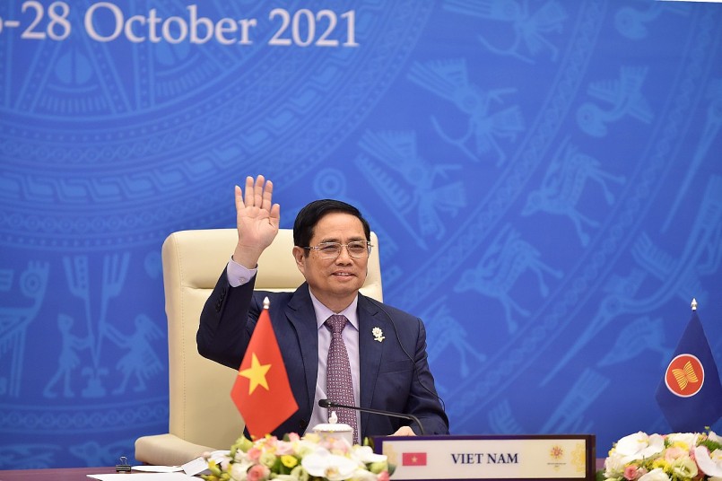 Thủ tướng Chính phủ Phạm Minh Chính tham dự Lễ bế mạc Hội nghị Cấp cao ASEAN lần thứ 38 và 39 và các Hội nghị Cấp cao liên quan. Ảnh: VGP