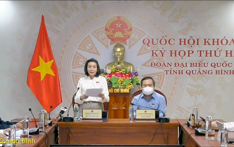 Đại biểu Nguyễn Minh Tâm - Đoàn đại biểu Quốc hội tỉnh Quảng Bình