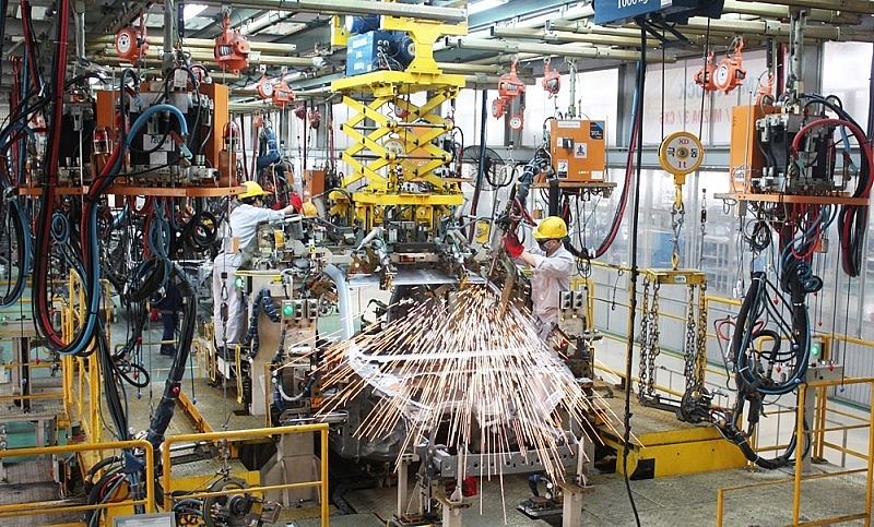 Chỉ số sản xuất công nghiệp (IIP) tháng 10 tăng 5,4% so với cùng kỳ