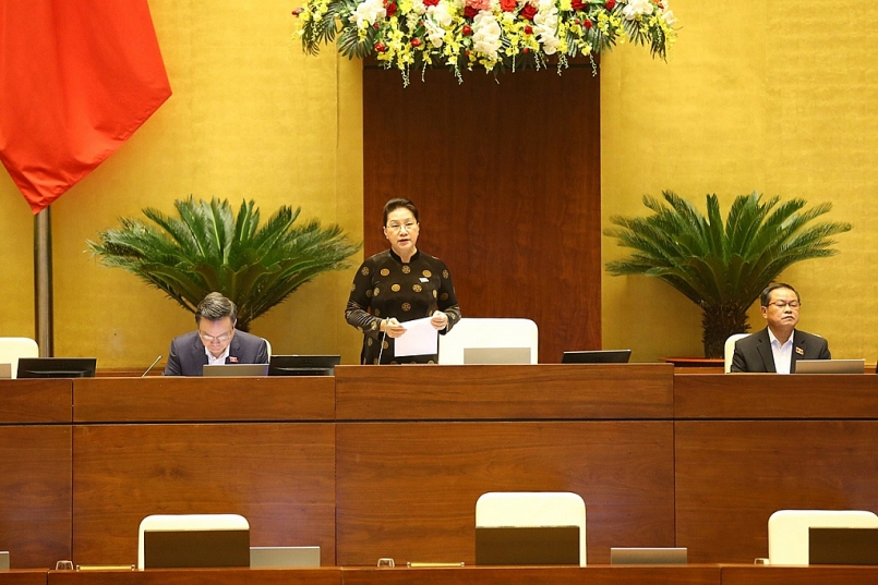 Phát biểu của Chủ tịch Quốc hội Nguyễn Thị Kim Ngân tại đợt họp tập trung kỳ họp thứ 10