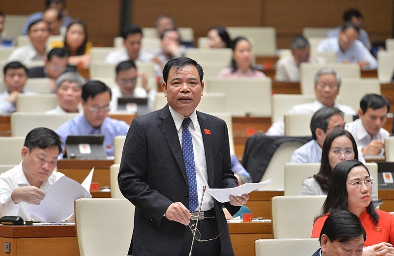 Bộ trưởng Nguyễn Xuân Cường trả lời chất vấn
