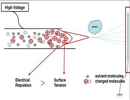quy trình tạo vi hạt lưu hương theo công nghệ electrospinning