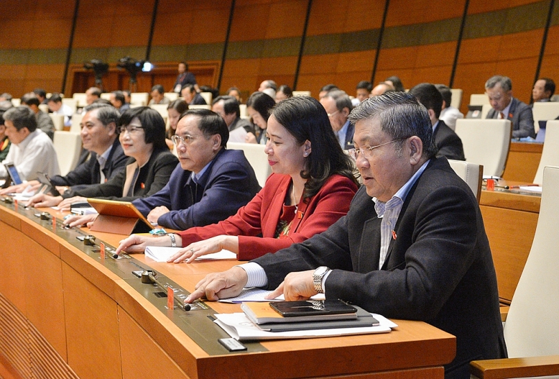 Quốc hội biểu quyết thông qua Nghị quyết về tổ chức chính quyền đô thị tại TP. HCM