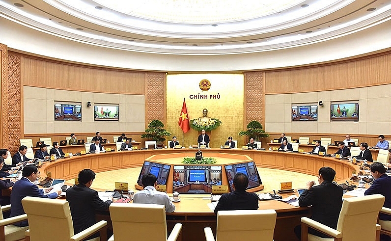 hủ tướng Nguyễn Xuân Phúc chủ trì Phiên họp Chính phủ thường kỳ tháng 10 năm 2020