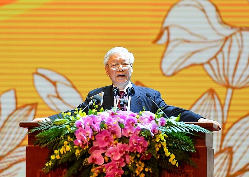 Toàn văn phát biểu của Tổng Bí thư, Chủ tịch nước tại lễ kỷ niệm 90 năm Ngày truyền thống MTTQ Việt Nam