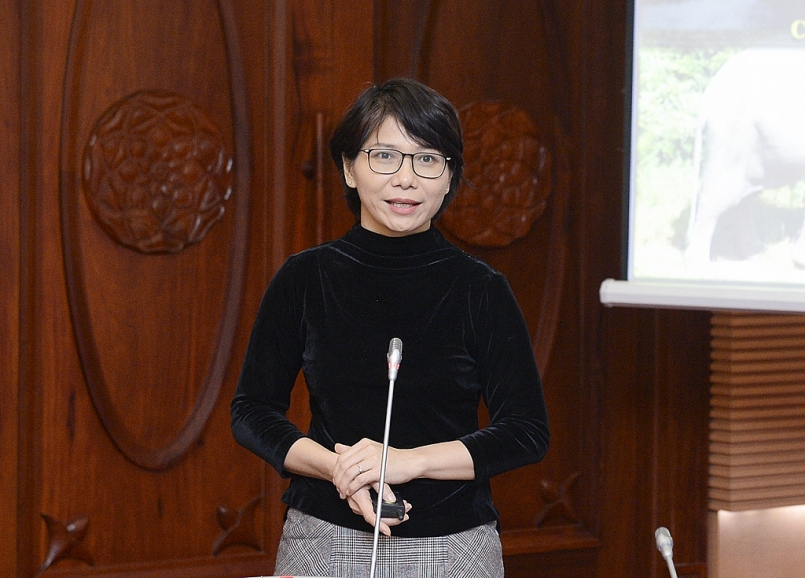 Phó Cục trưởng Cục Bảo tồn và đa dạng sinh học (Bộ Tài nguyên và Môi trường) Hoàng Thị Thanh Nhàn.