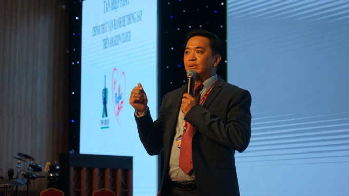 Ông Phạm Nguyễn Ngọc Tuấn, Giám đốc khối công nghệ thông tin Tập đoàn Tân Hiệp Phát.