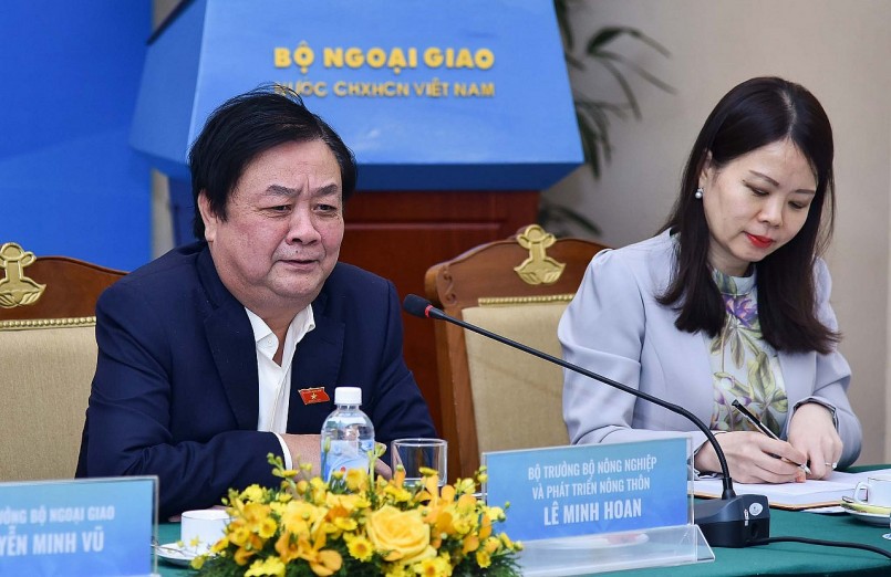 Bộ trưởng Lê Minh Hoan phát biểu tại Toạ đàm - Ảnh: BNG