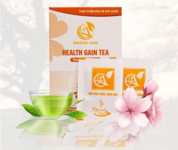 sản phẩm thực phẩm bảo vệ sức khỏe: Health gain tea